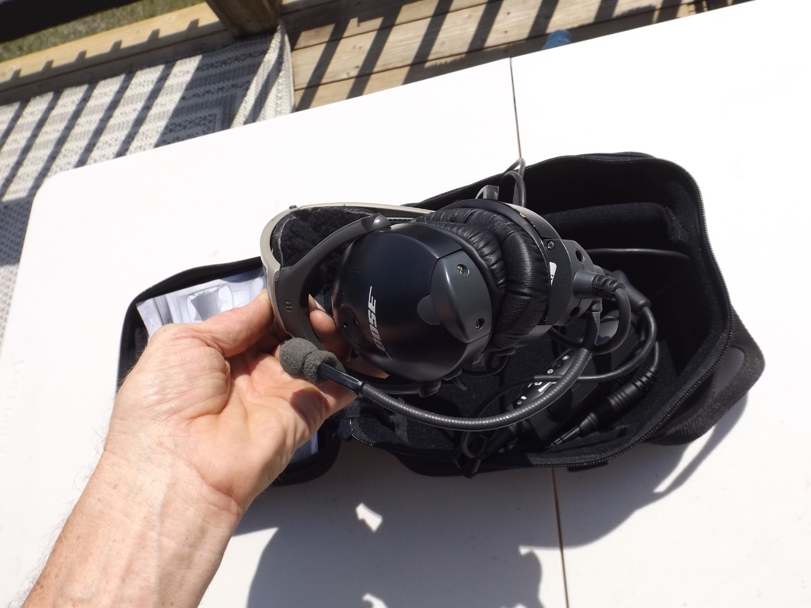 Used Bose X Aviation Headset AHX-32-01
