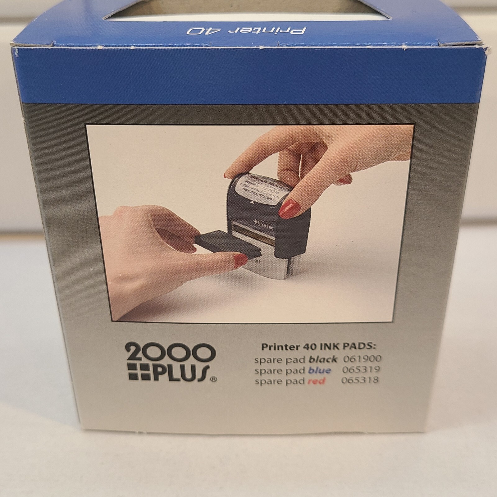 2000 Plus Printer 40 Custom Message Stamp Self-Inking Printer 1-5/16" x 2-3/8"