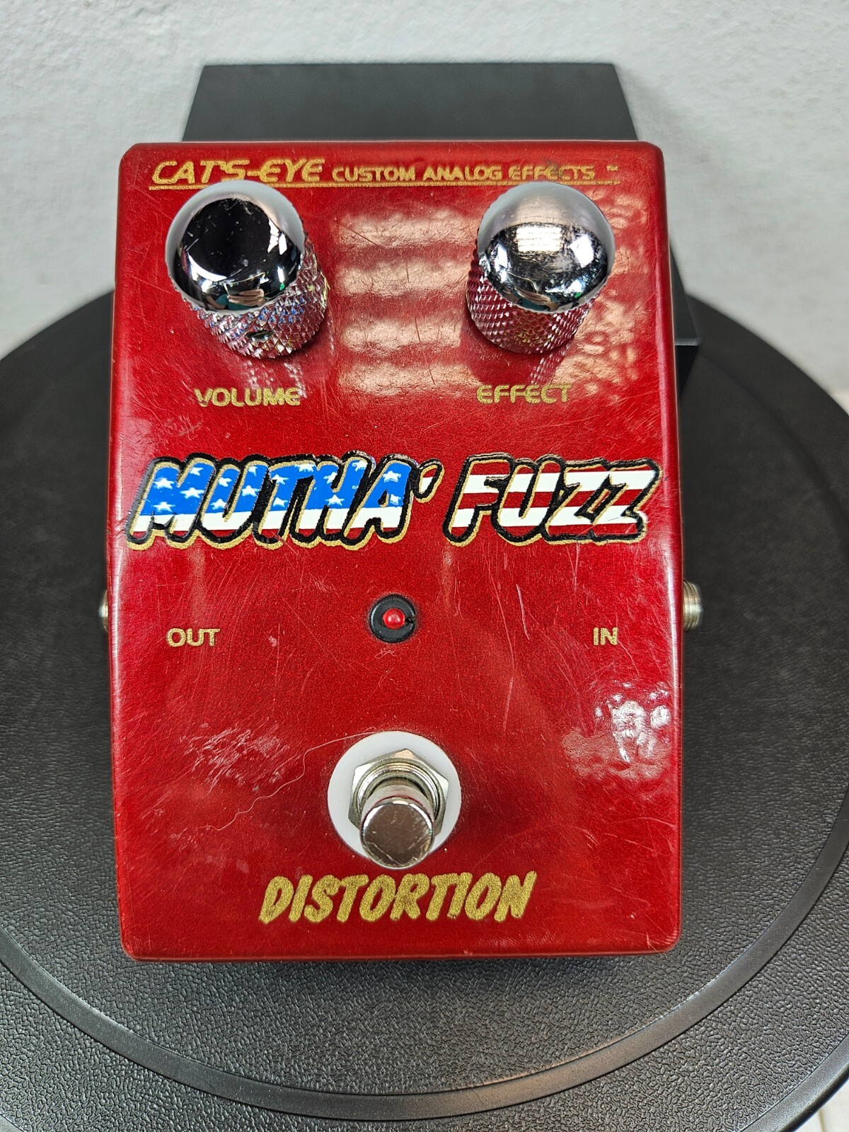 Cat's-Eye Mutha Fuzz Early 90's - Excellent Red - VIDEO DEMO! 🎥📺✅