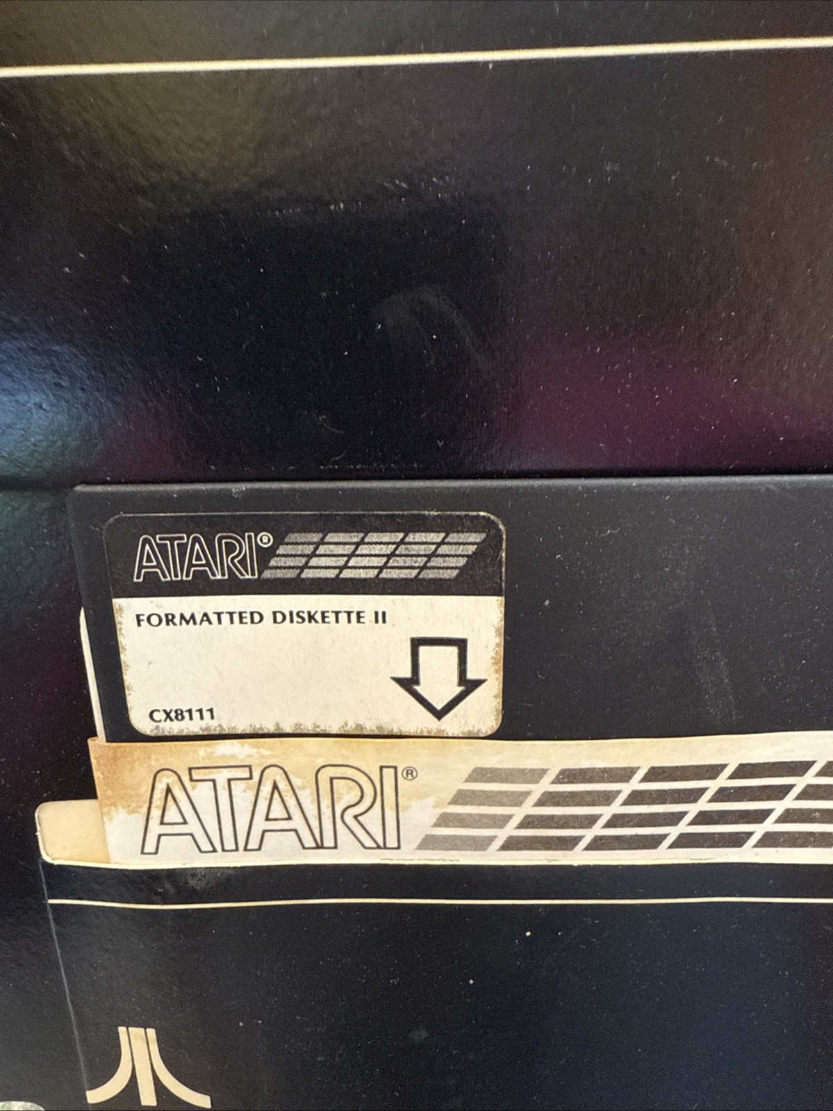 Vintage DISK OPERATING SYSTEM II Atari 400/800 Computer Reference Manual 2 Disks
