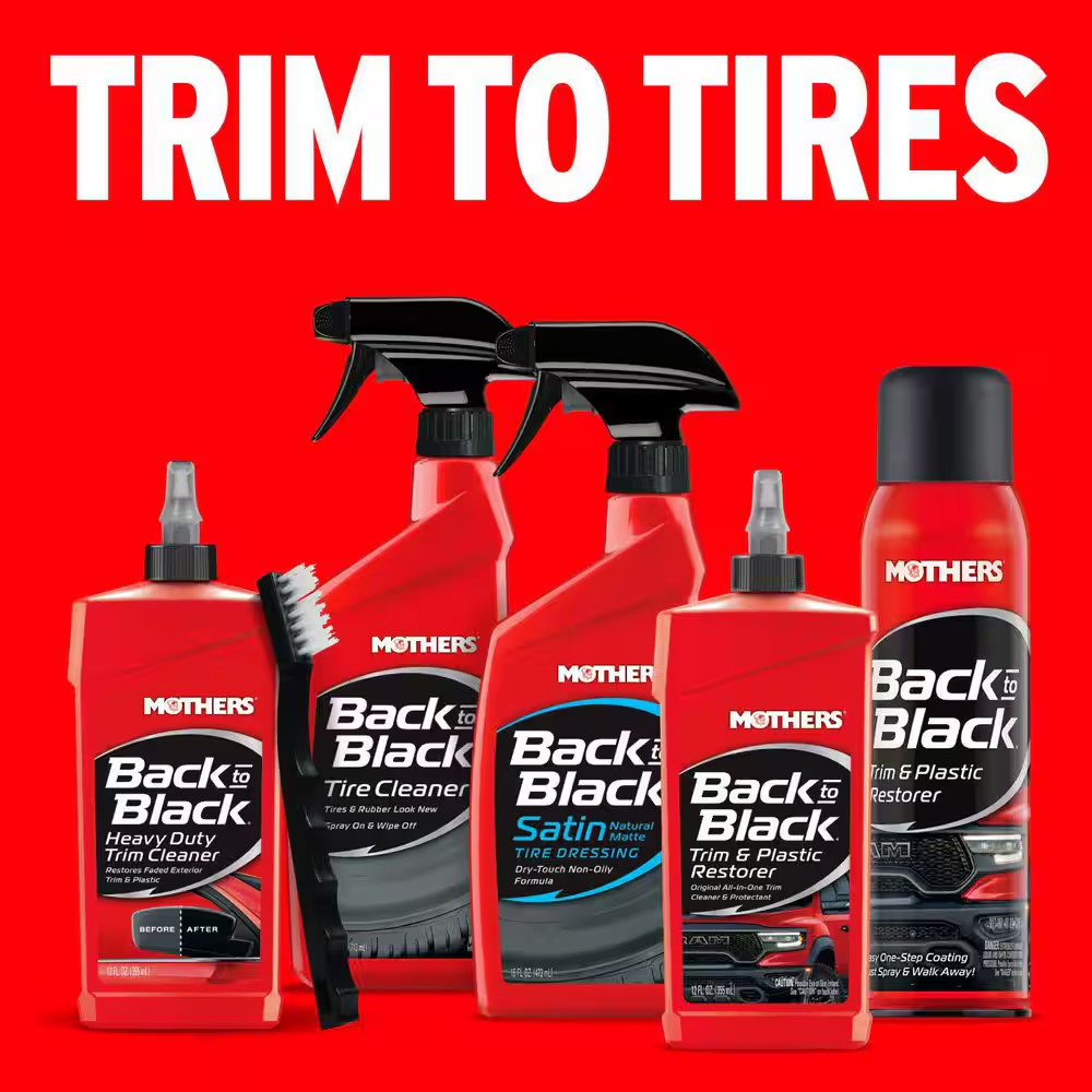 10 Oz. Back-To-Black Trim and Plastic Restorer Spray