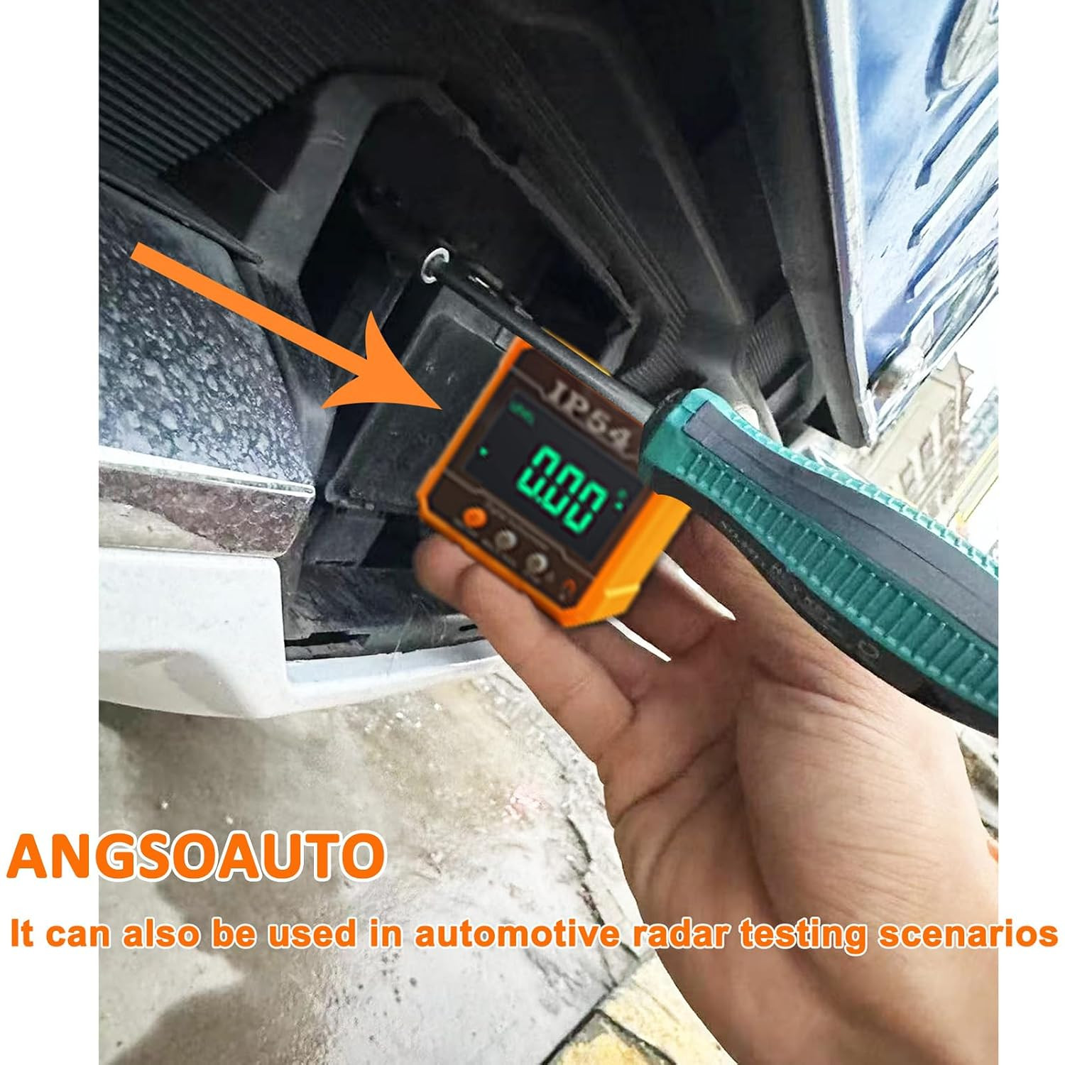 IP54 Digital Angle Gauge ADAS Calibration Tool, 4 X 90 Measuring Range | Backlit