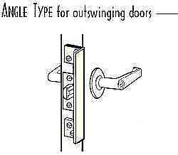 ALP-210-DU Latch Guard Outswing 10"