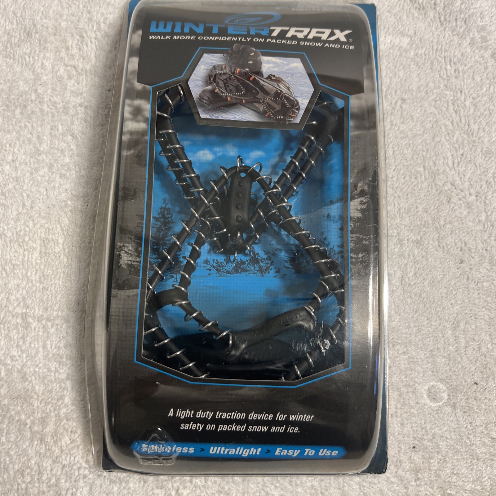 Winter Trax Snow/Ice Traction Spikeless Safe Walk Women's 6 to Men's 12