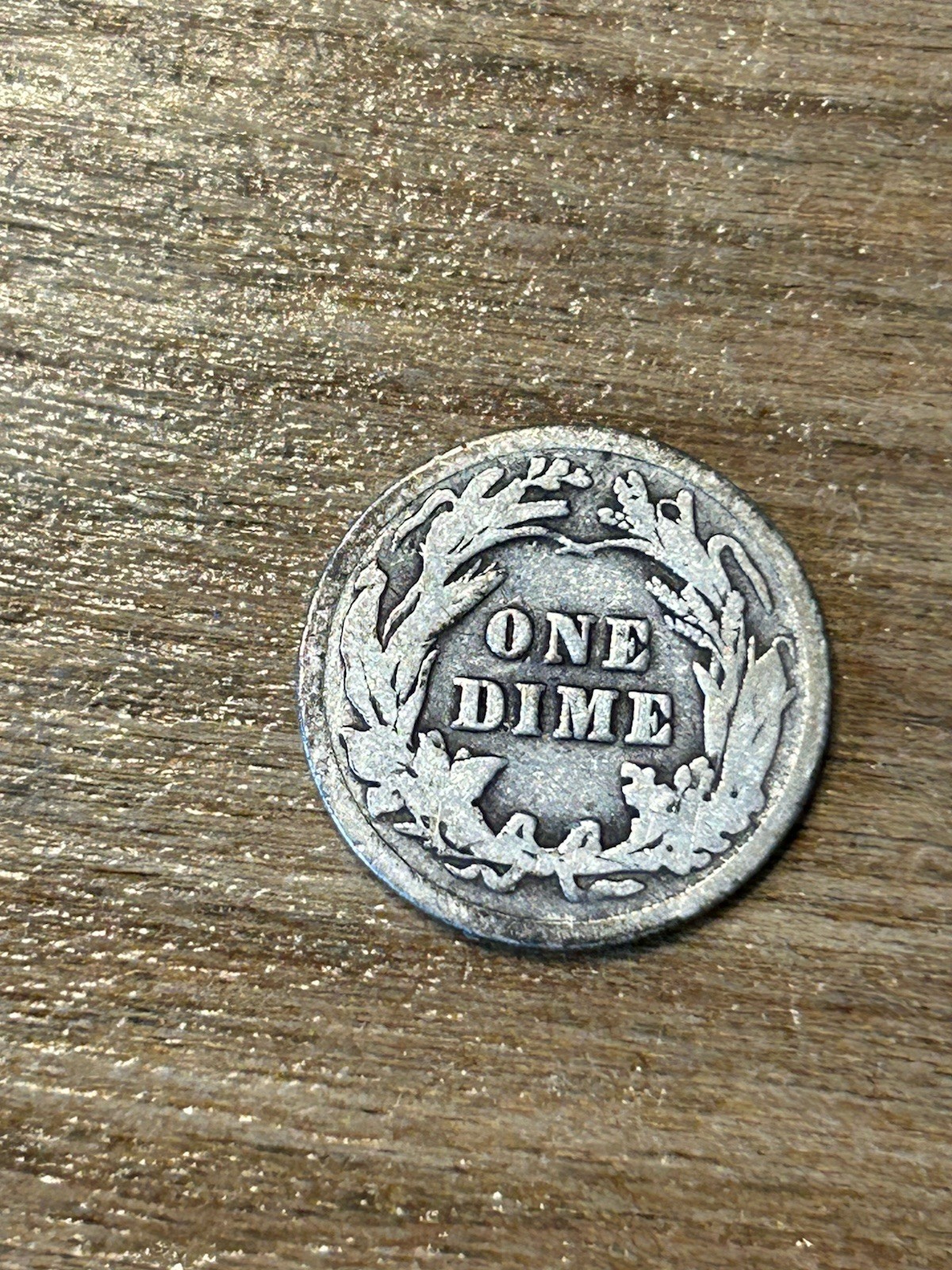 1913 Barber Dime G+