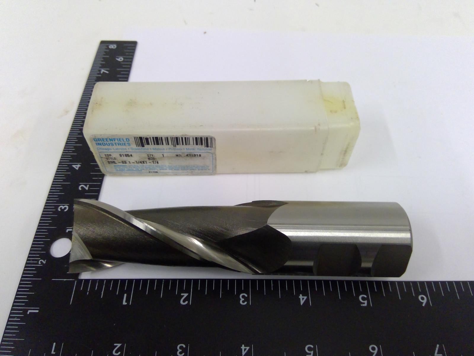 NEW Putnam 1-1/4 Endmill, 2 Flute,91654