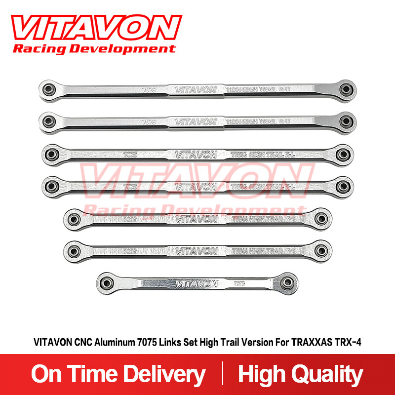 Vitavon CNC Aluminum 7075 Links Set High Trail Version For TRAXXAS TRX-4 K10