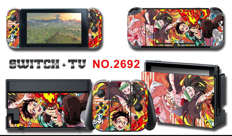 Vinyl Decal Skin Sticker Protector Nintendo Switch #2688