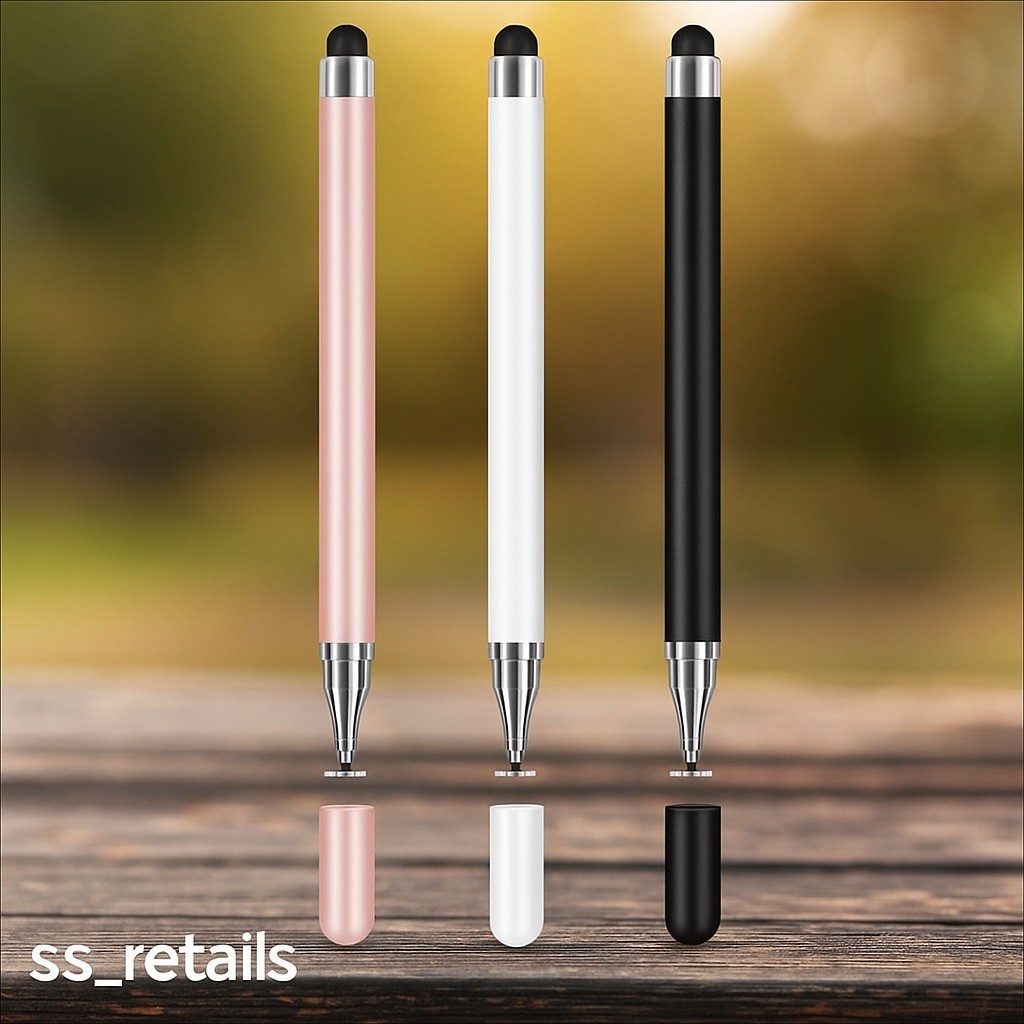 2-in-1 Stylus Pen for Touch Screen, 3pcs High Precision Universal Stylus Pen