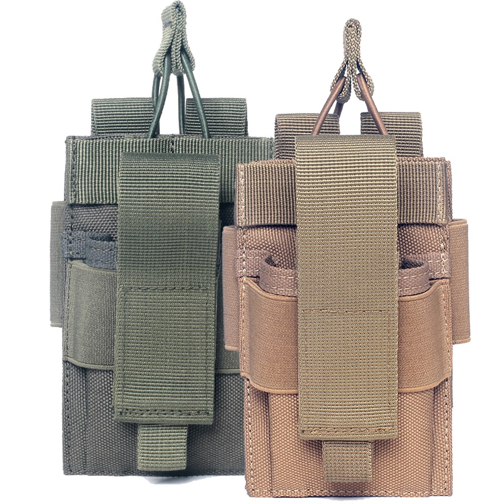 Outdoor Sport Men Women Phone Radio Walkie Waist Pack Belt Pouch EDC Tool Holder