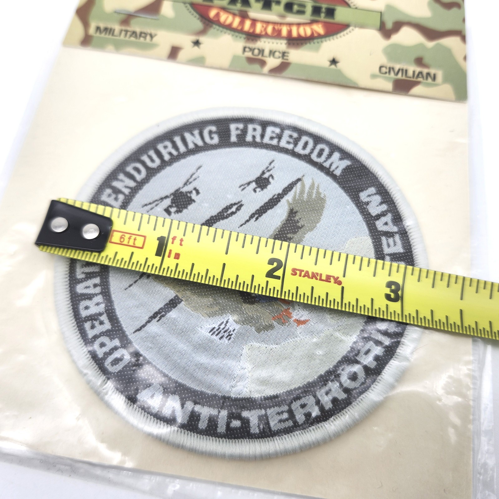 Operation Enduring Freedom Patch Anti-Terrorist Team Eagle Military OEF