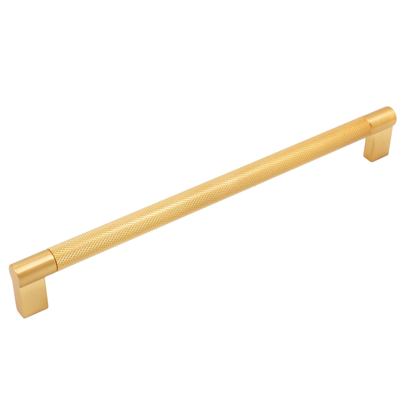 Urban Cabinet Pull, 224 Millimeters, Satin Brass by Stone Harbor Hardware
