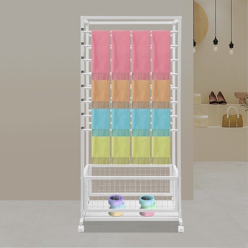 16-Layer Storage Rack - Floor Standing Organizer for Ribbons and More