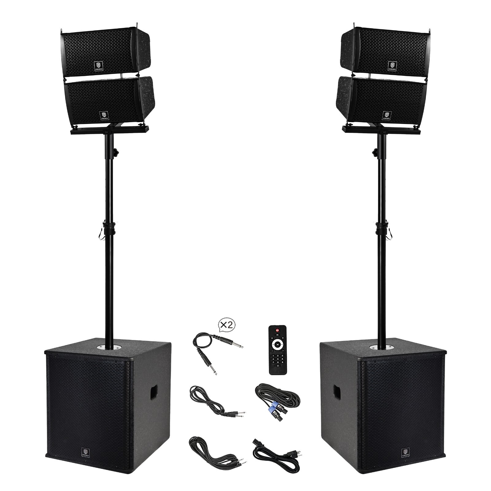 PRORECK Club 6000 15'' subwoofer 6000W DJ PA Party Speaker wedding