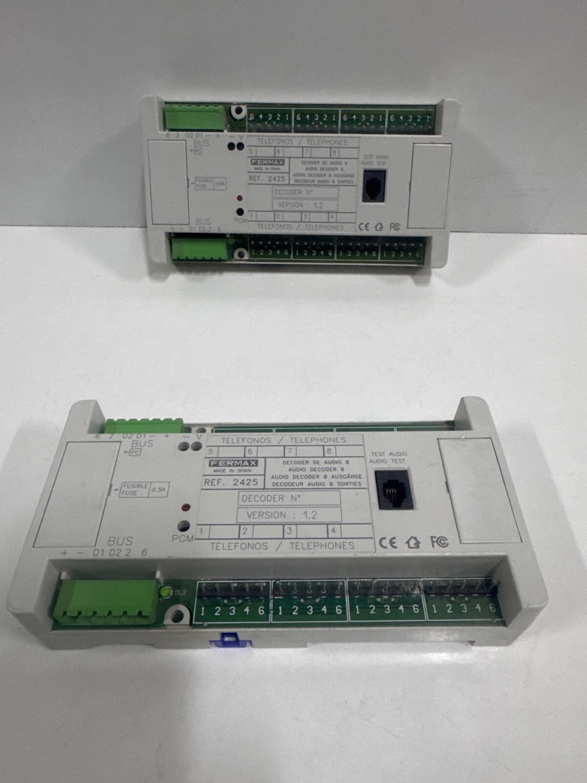 LOT OF 2 PCs FERMAX 2425 AUDIO DECODER