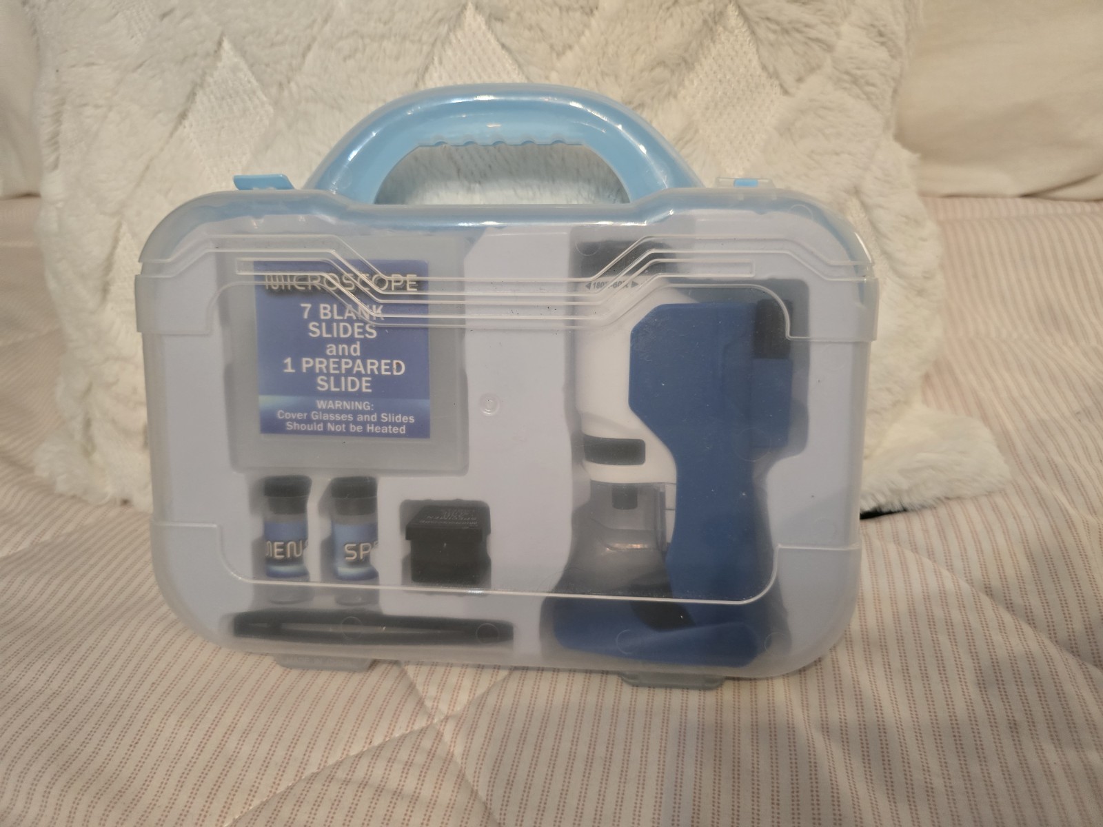 Childs Portable Microscope Kit New