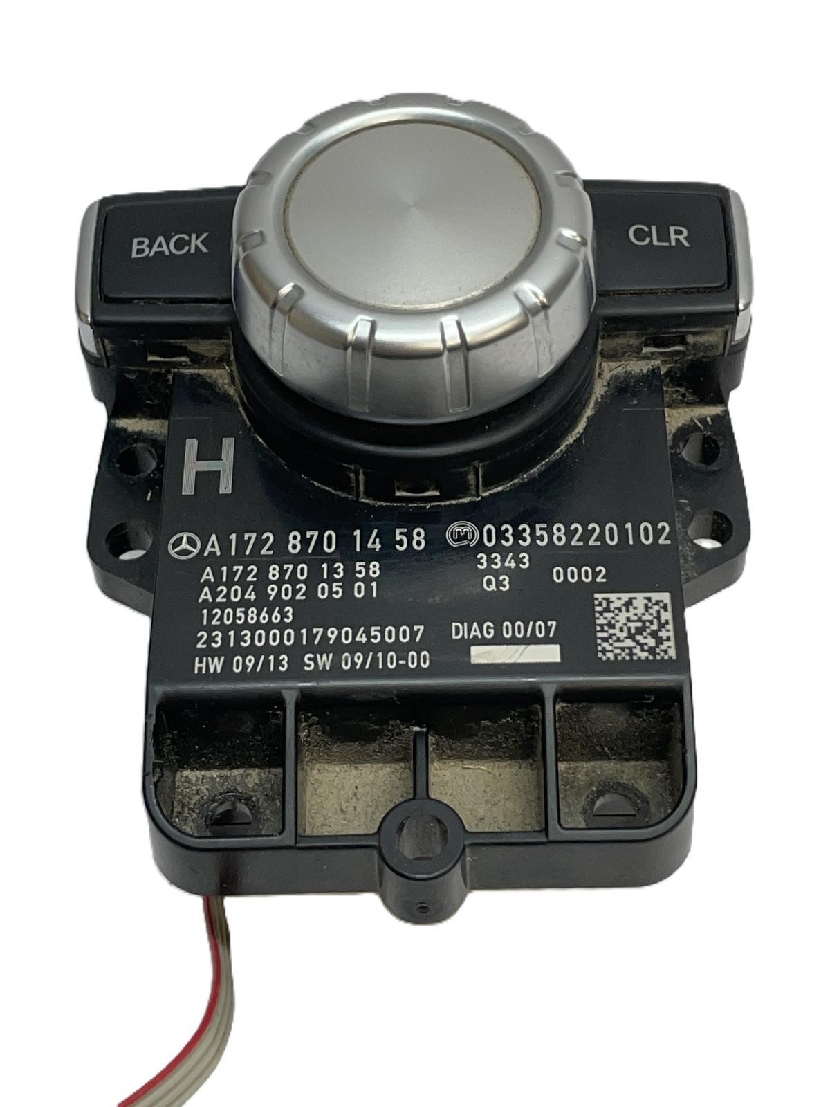 2014 MERCEDES CLS-CLASS Command APS Controller OEM A1728701458 Navigation Knob