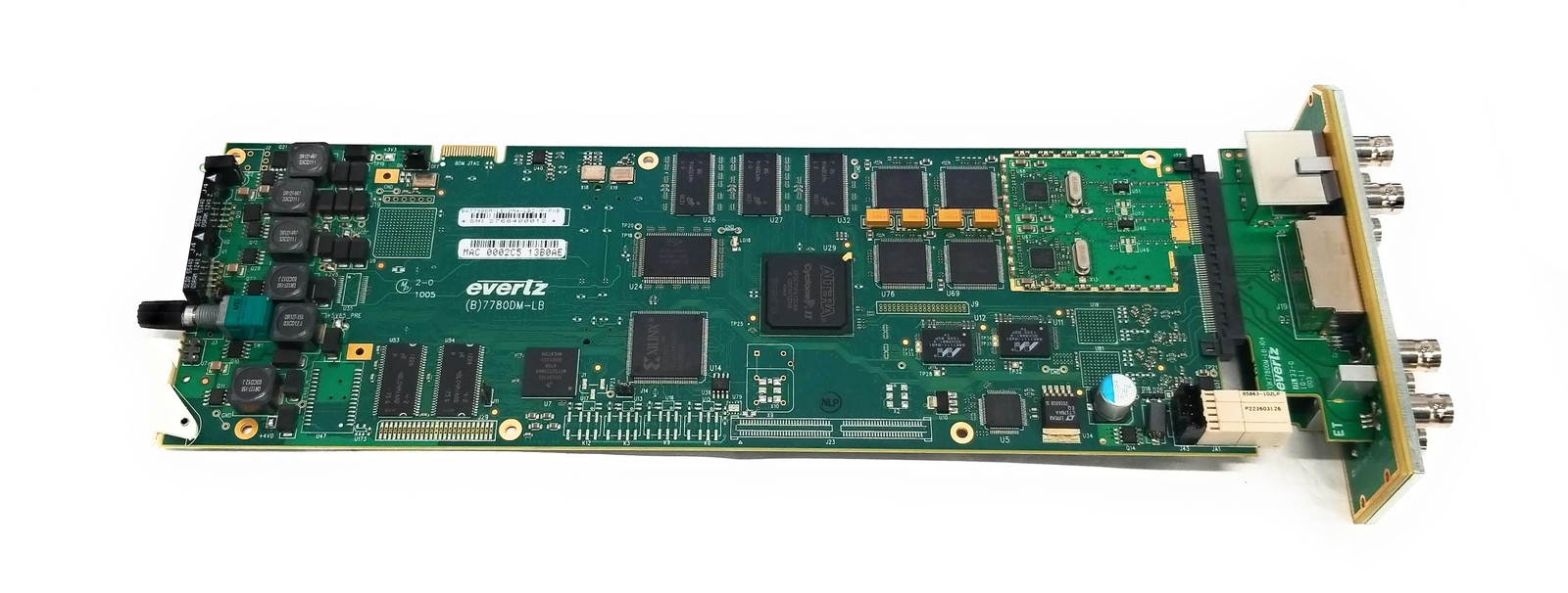 Evertz 7780DM4-LB2+IP 4-Channel L-Band Demodulator IP Output 7700 Series