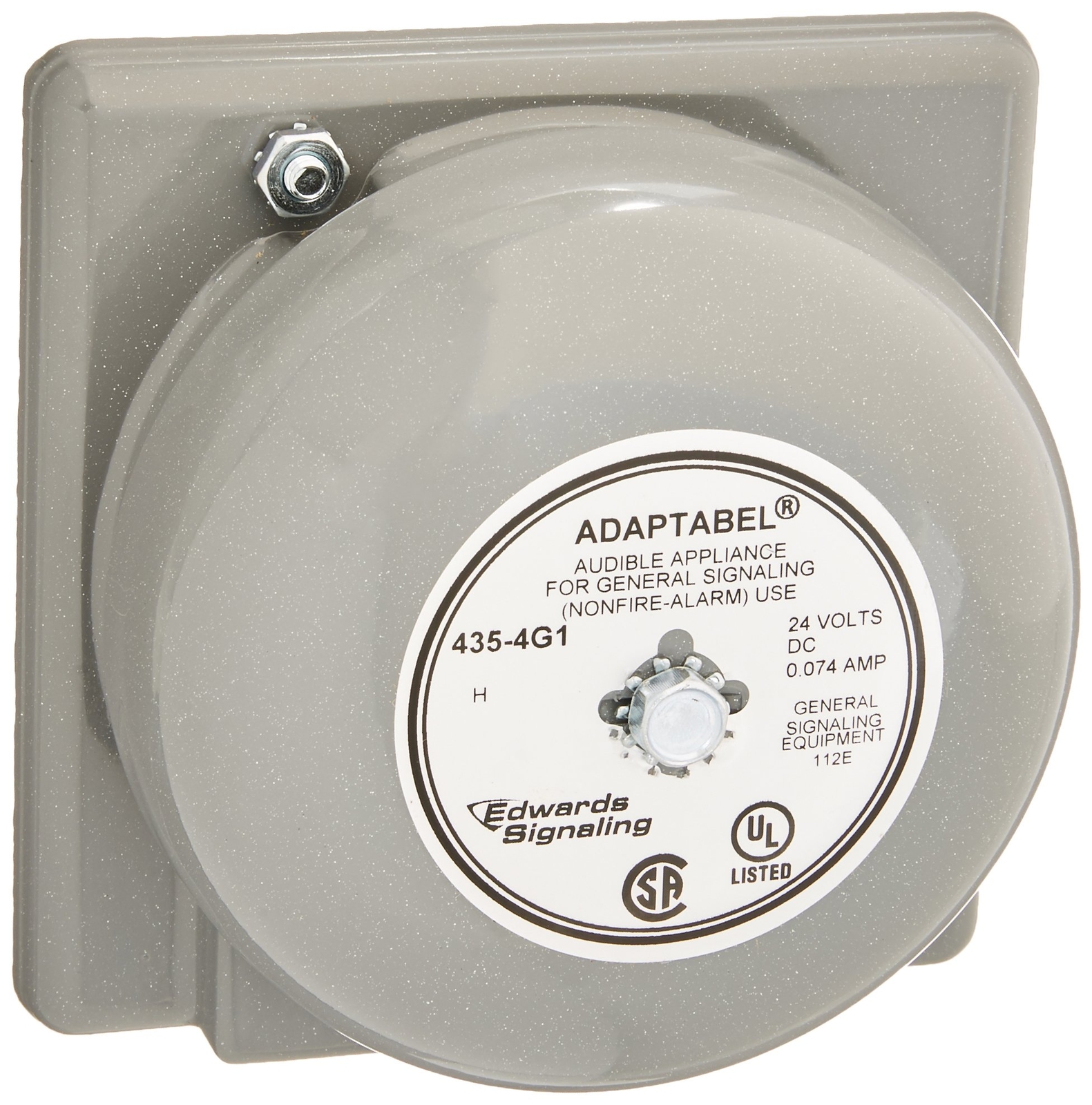 Edwards Signaling 435-4G1 Bell 4" 24 V DC