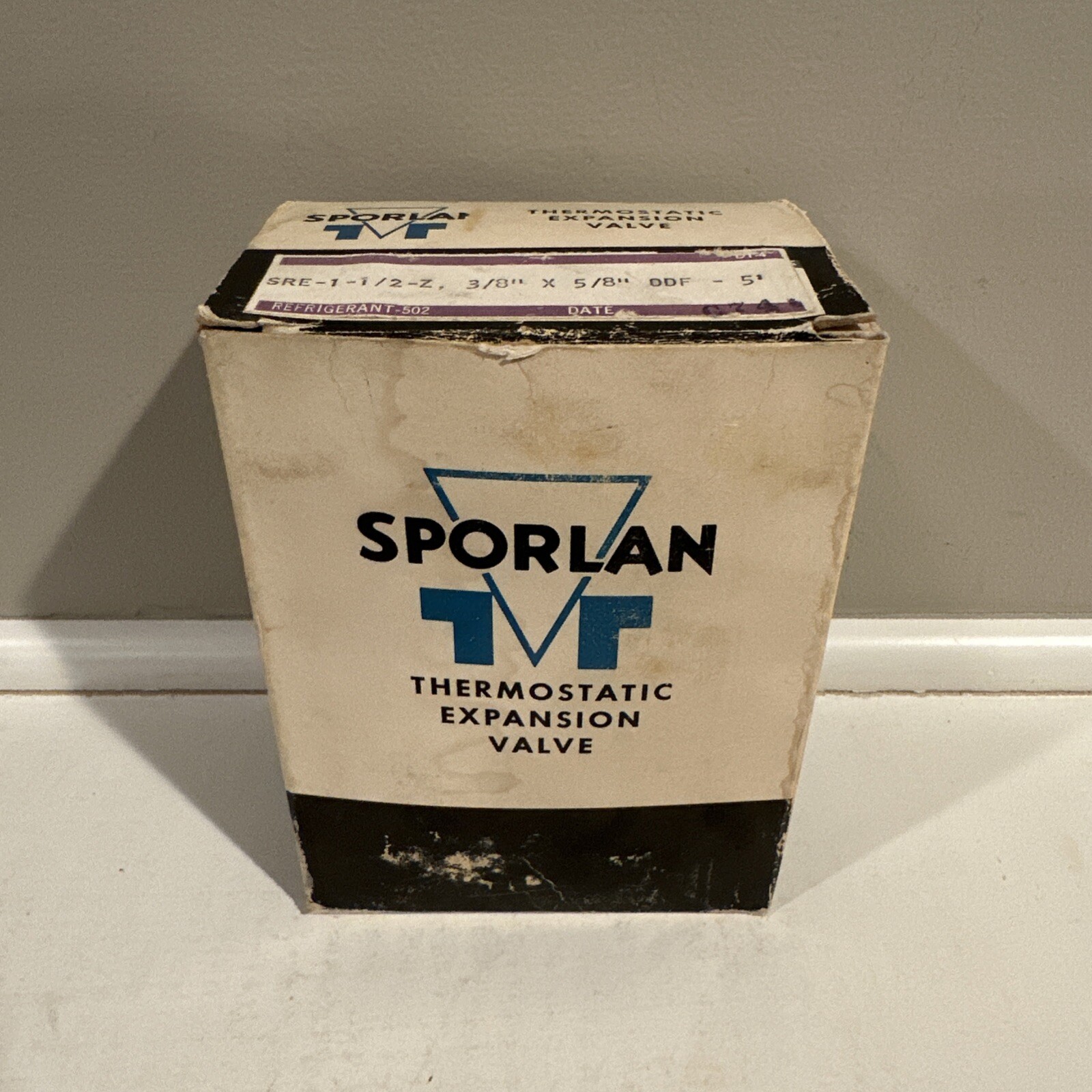 SPORLAN SRE-2-ZP 1/2" X 5/8 " ODF  THERMOSTATIC EXPANSION VALVE