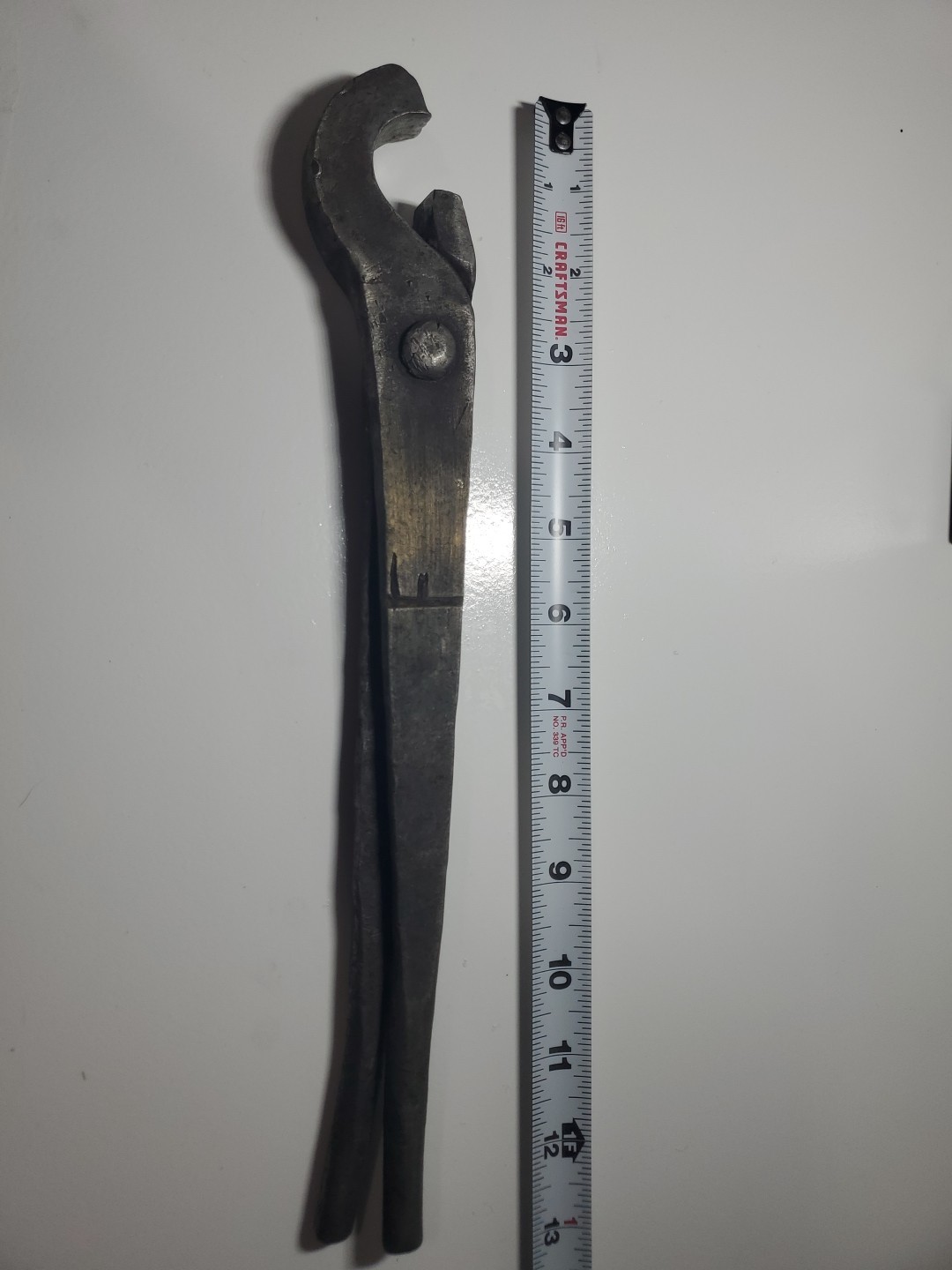 Antique Blacksmith Or Railroad Hand Tool 13 Inches Long