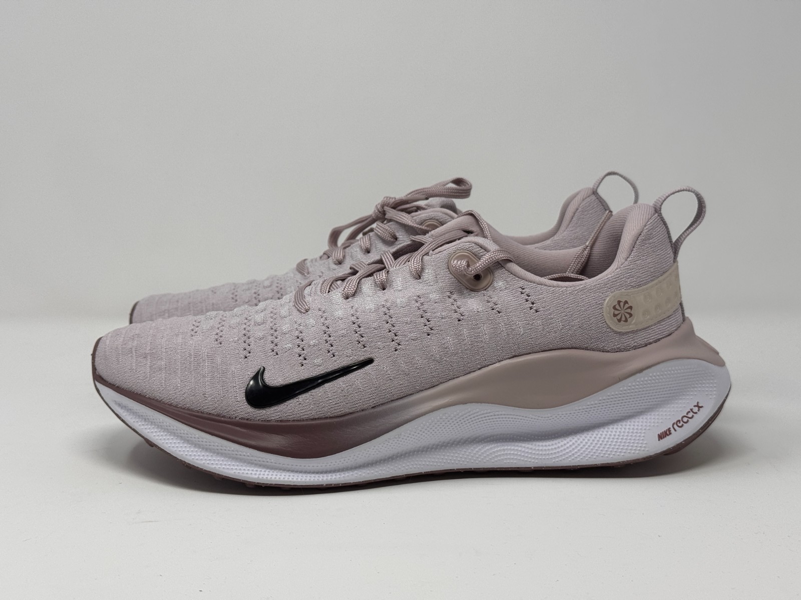 Nike ReactX Infinity Run 4 Platinum Violet Running Shoes DR2670-010 Womens Sizes