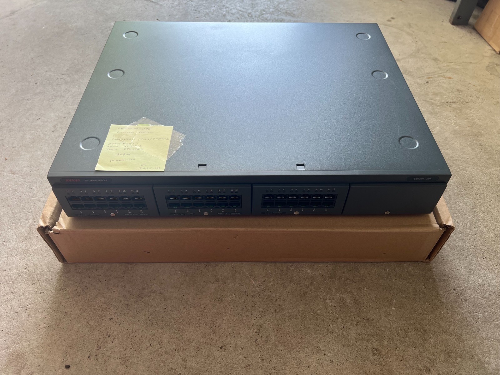 AVAYA IP OFFICE 500 V2 ESSENTIAL EDITION VERSION  9.0.0.0 BUILD 829