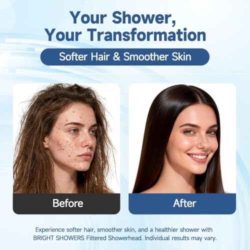 Filtered Shower Head with Handheld, High Chrome 2.5 GPM | Filter | 9 Modes