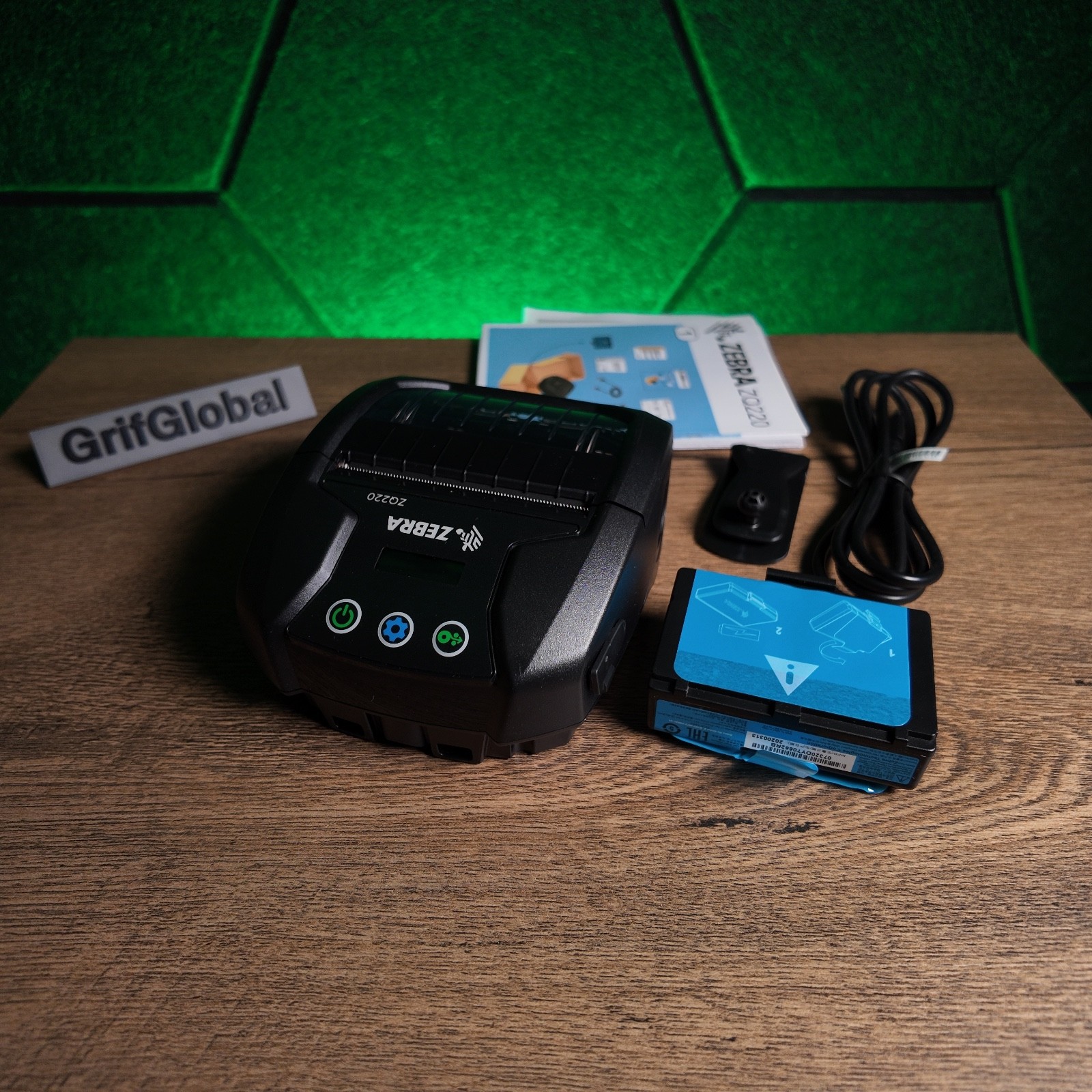 Zebra ZQ220 Mobile Printer | ZQ22-A0E12KE-00 | Bluetooth Receipt Label Printer