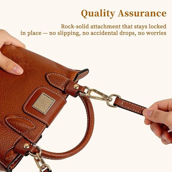 Straps Compatible with Dooney and Bourke Accessories-Genuine Leather,Adjustab...