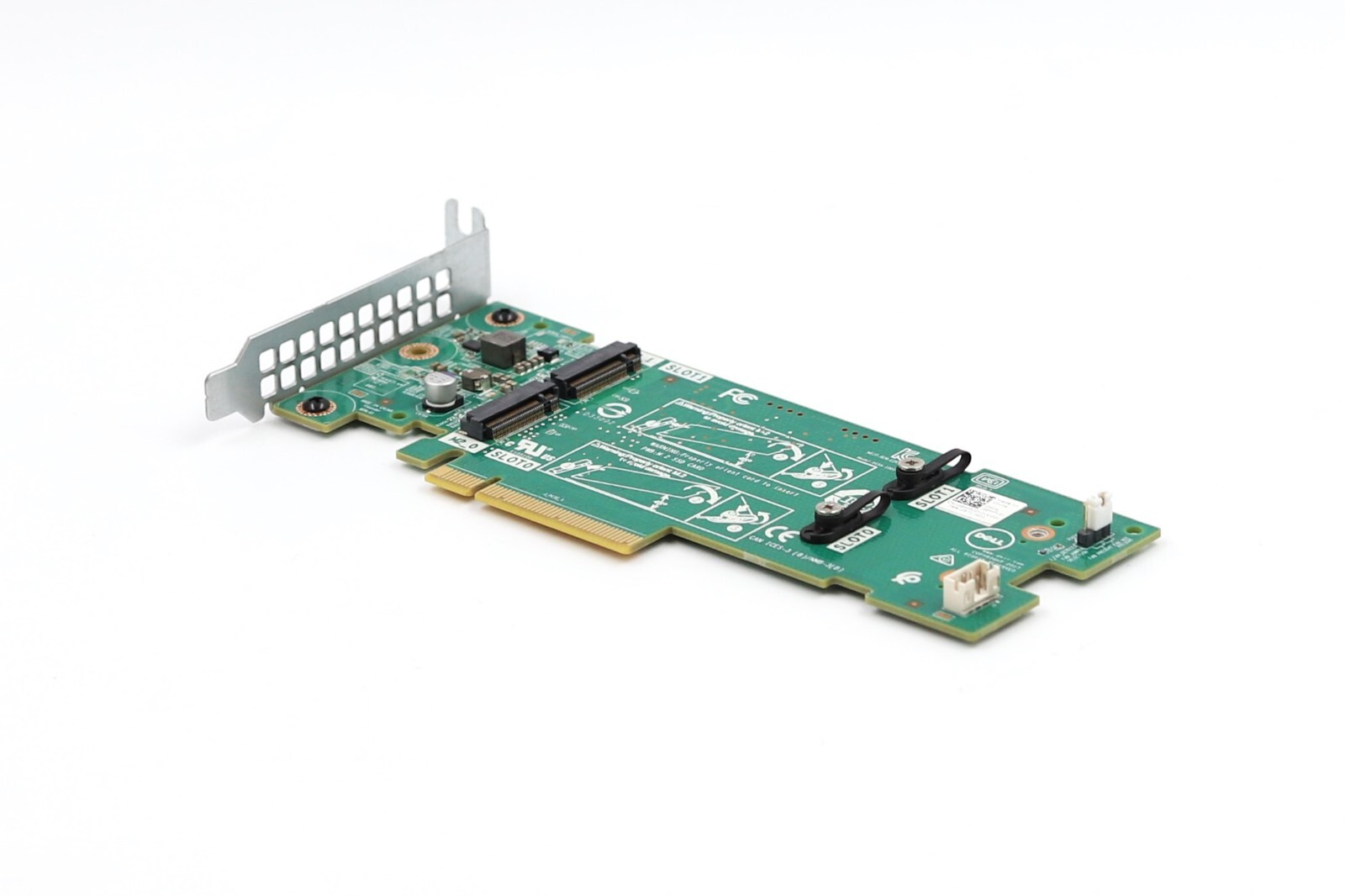 Dell Boss-S1 2xM.2 Slot PCIe x8 SATA SSD Adapter Dell P/N: 02MFVD Tested Working