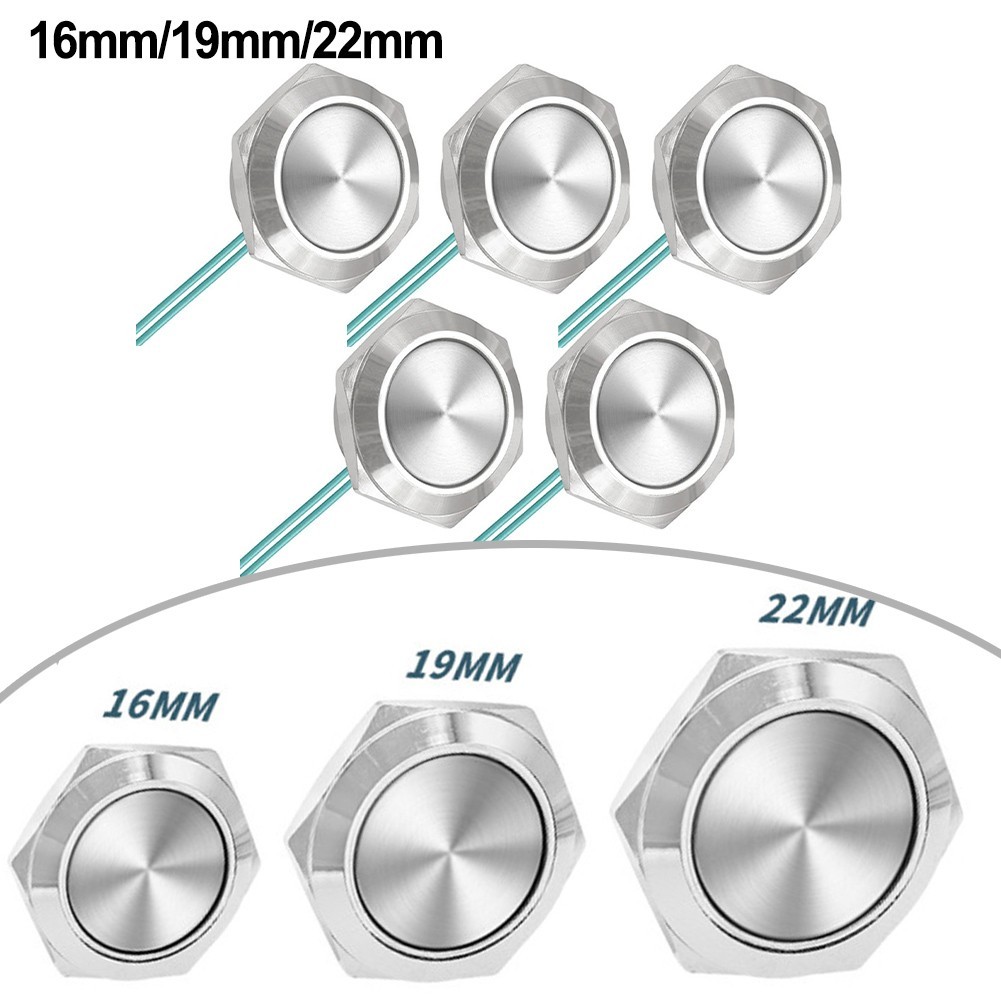Sleek Design Compact Momentary Buttons Set Suitable for Multiple Applications