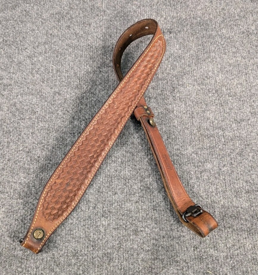 Vintage BIANCHI Cobra Rifle Sling Vintage Basket Weave
