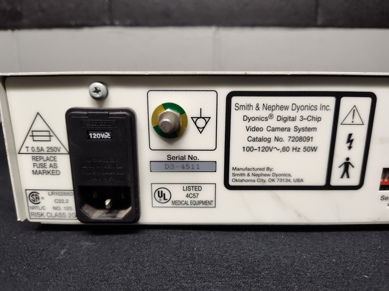 Smith & Nephew Dyonics Digital 3-Chip Video Camera System (7208091)