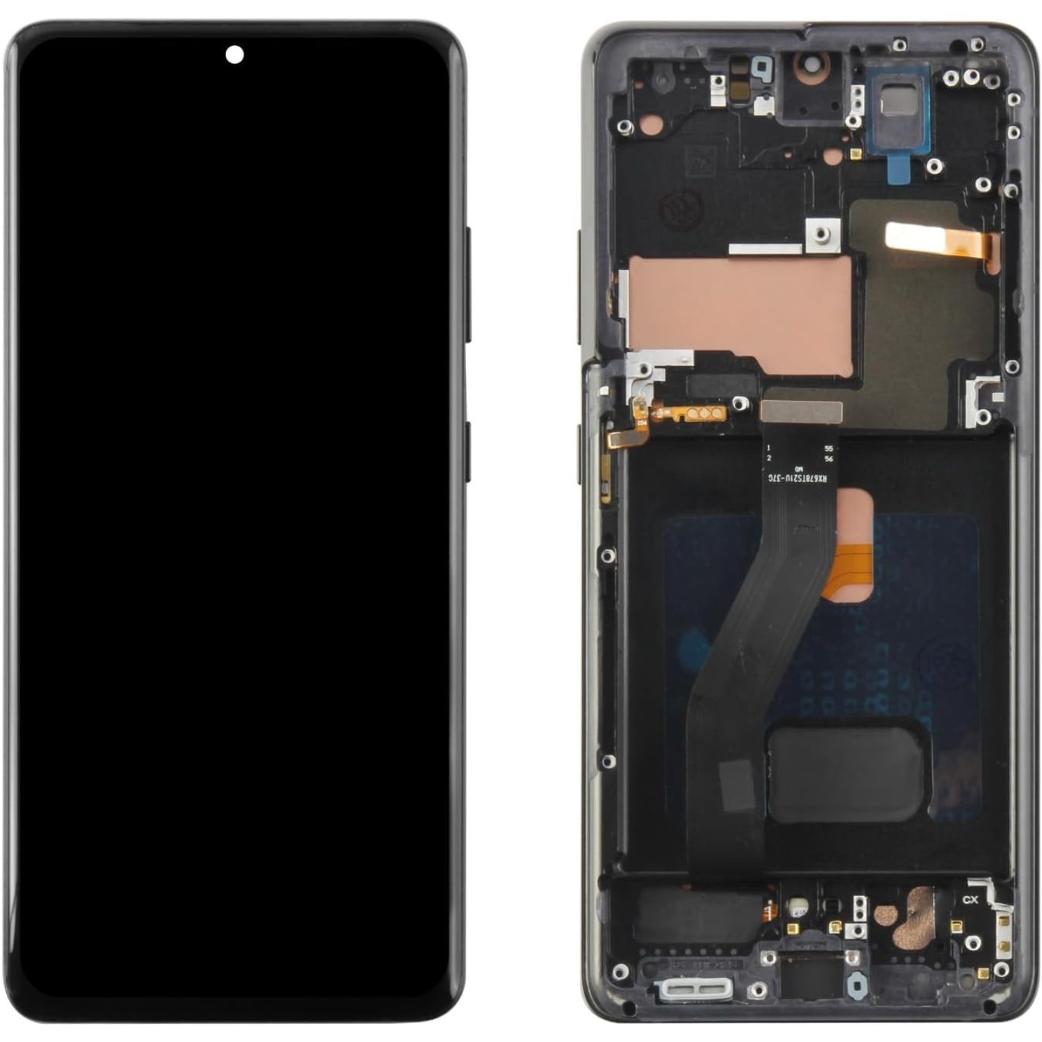 For Samsung Galaxy S21 Ultra OLED Display Touch Screen Replacement With Frame
