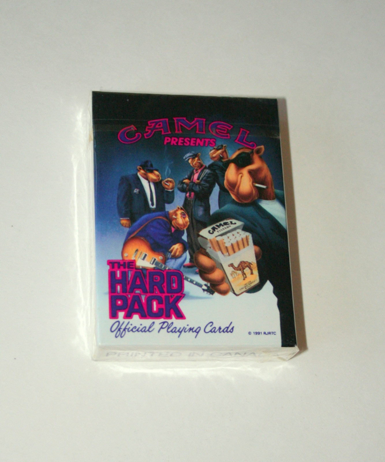 1991 Camel Hard Pack Cigarettes Collectors Sealed US Playing Deck of Cards New