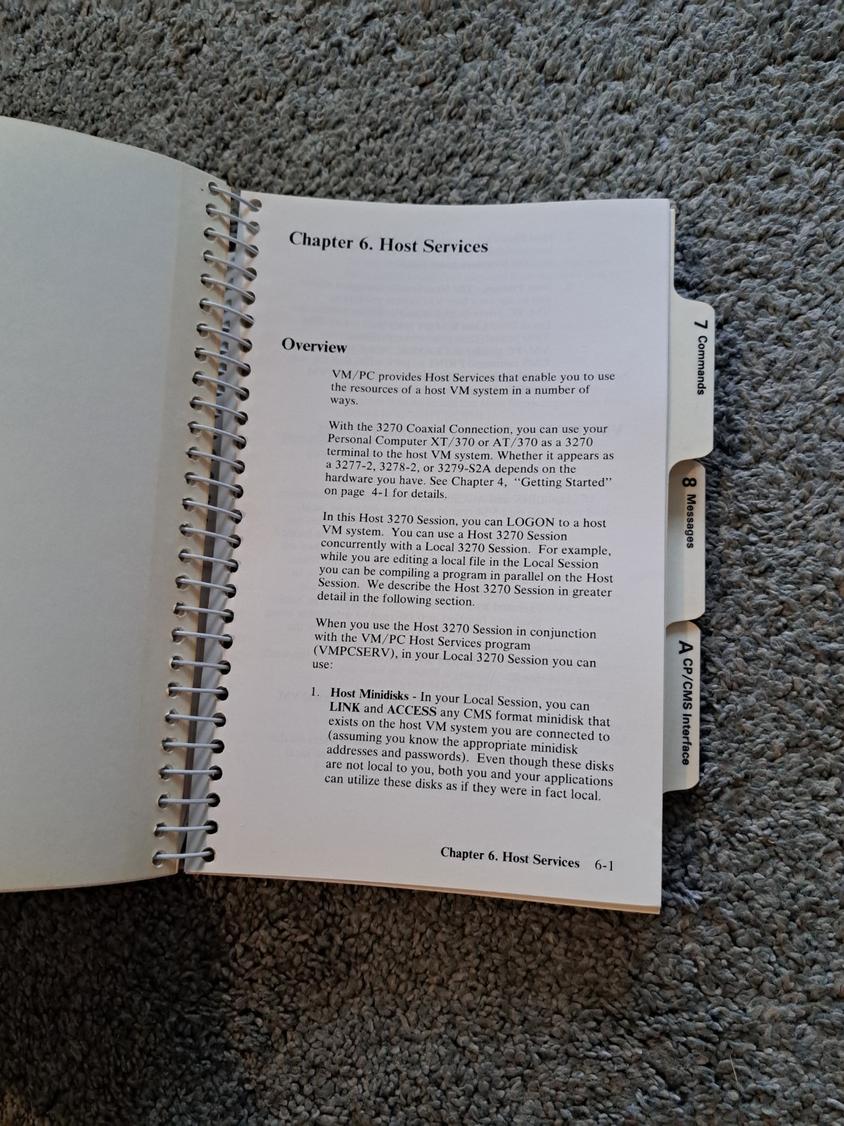 IBM Virtual Machine/Personal Computer User's Guide 1984 First Edition