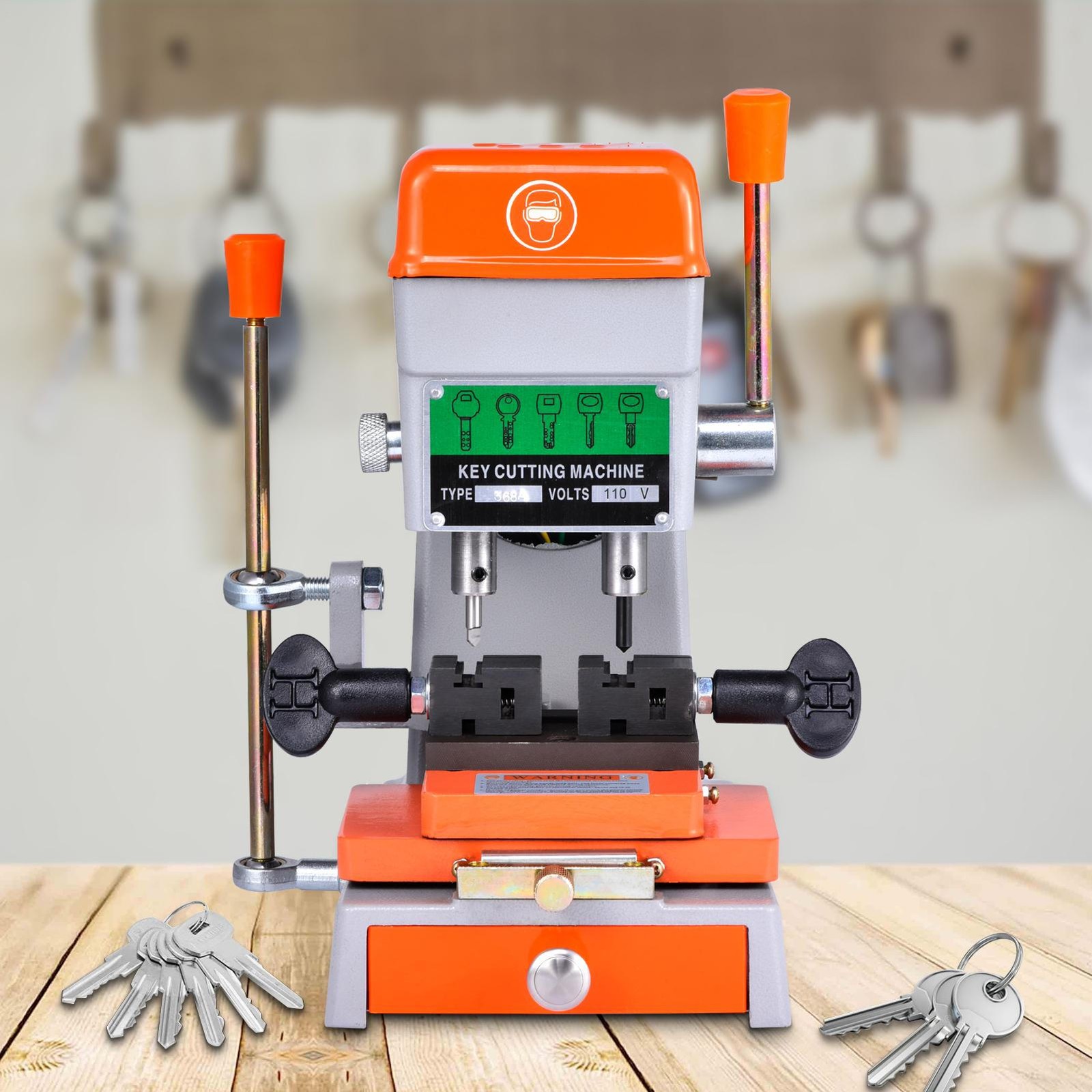 Vertical Key Cutting duplicating Machine Cutter Key Copier Locksmith Tool