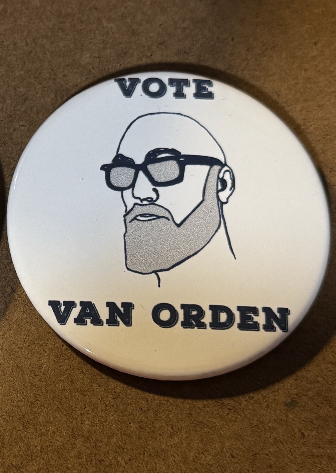 Derrick Van Orden Wisconsin Political Campaign Pinback Button