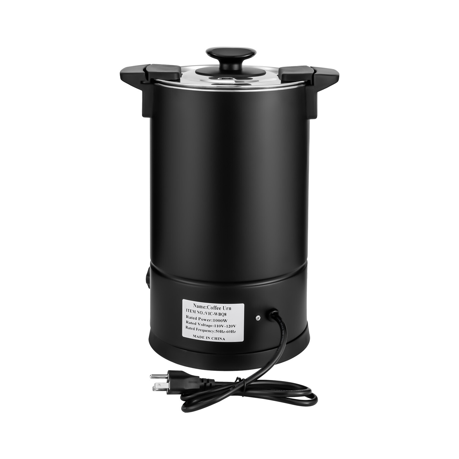 8L 270Oz Percolator Coffee Pot Stainless Steel Electric Commercial Coffee Urn US