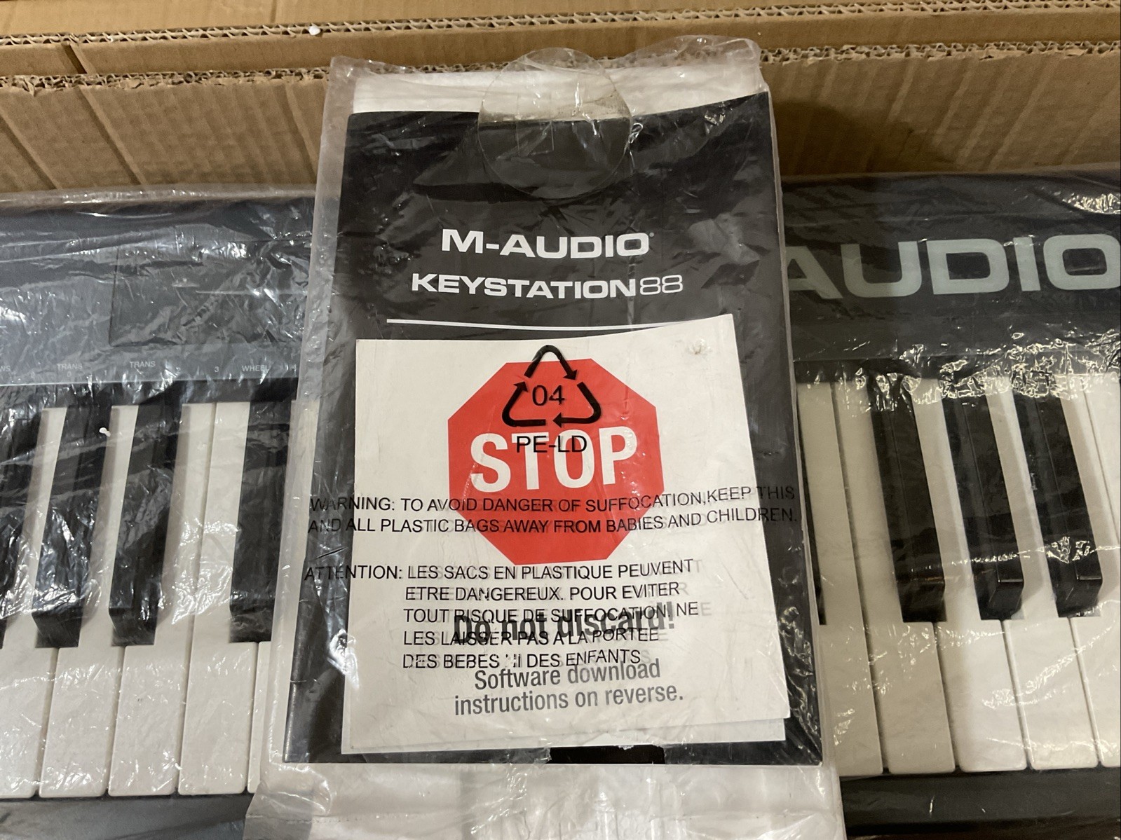 Keystation88, M-Audio, MIDI, Keyboard, Keystation, 88,