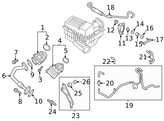 Genuine Volkswagen Support Stud N-107-645-01
