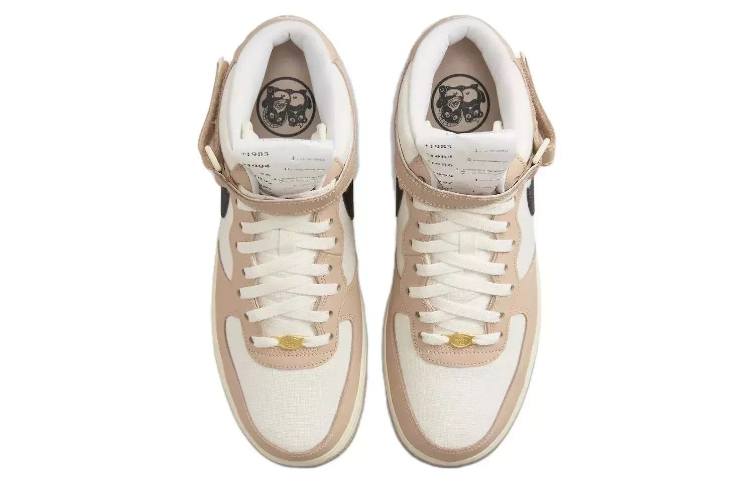 Nike Air Force 1 Mid Pale Ivory and Shimmer / Izakaya DX2938-200 Men's US3-14