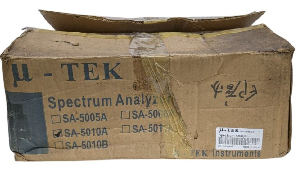 U-TEK SA-5010A SPECTRUM ANALYZER U-TEX INSTRUMENTS