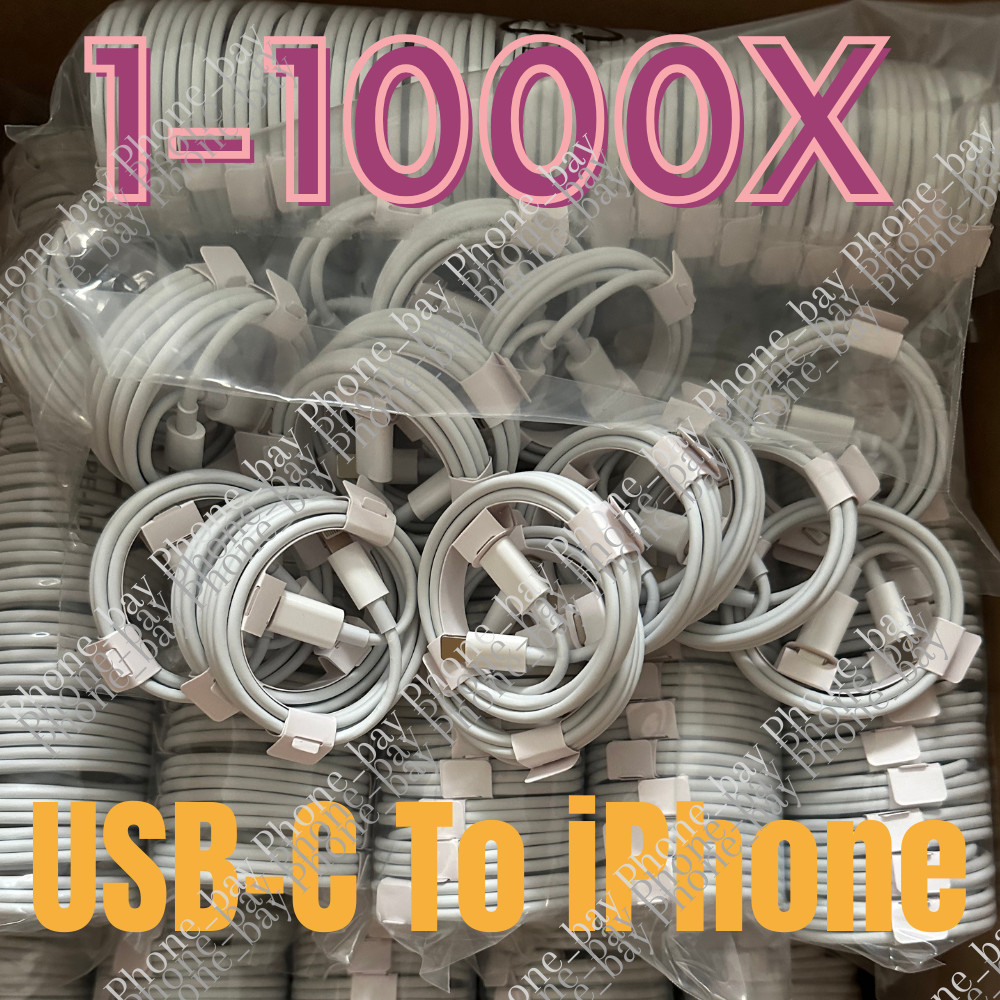 PD USB Type C USB C Fast Charger Cable For iPhone 14 13 12 11 XR XS Max 8 7 Lot