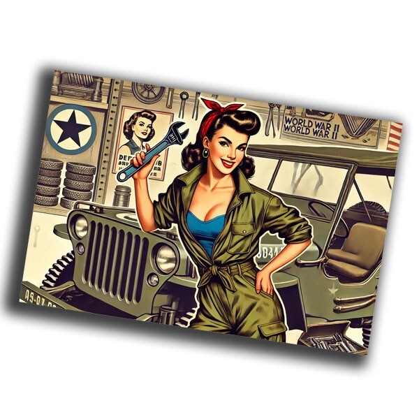 nice vintage Women's Airforce Service Pilots (WASP) WW2 Photo Glossy 4*6 in Y59