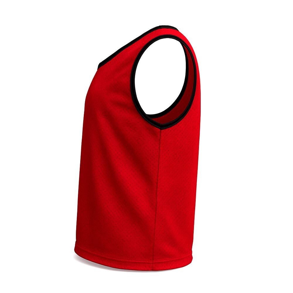 Amber Adult Mesh Practice Scrimmage Jerseys - Breathable Pinnie for All Sports
