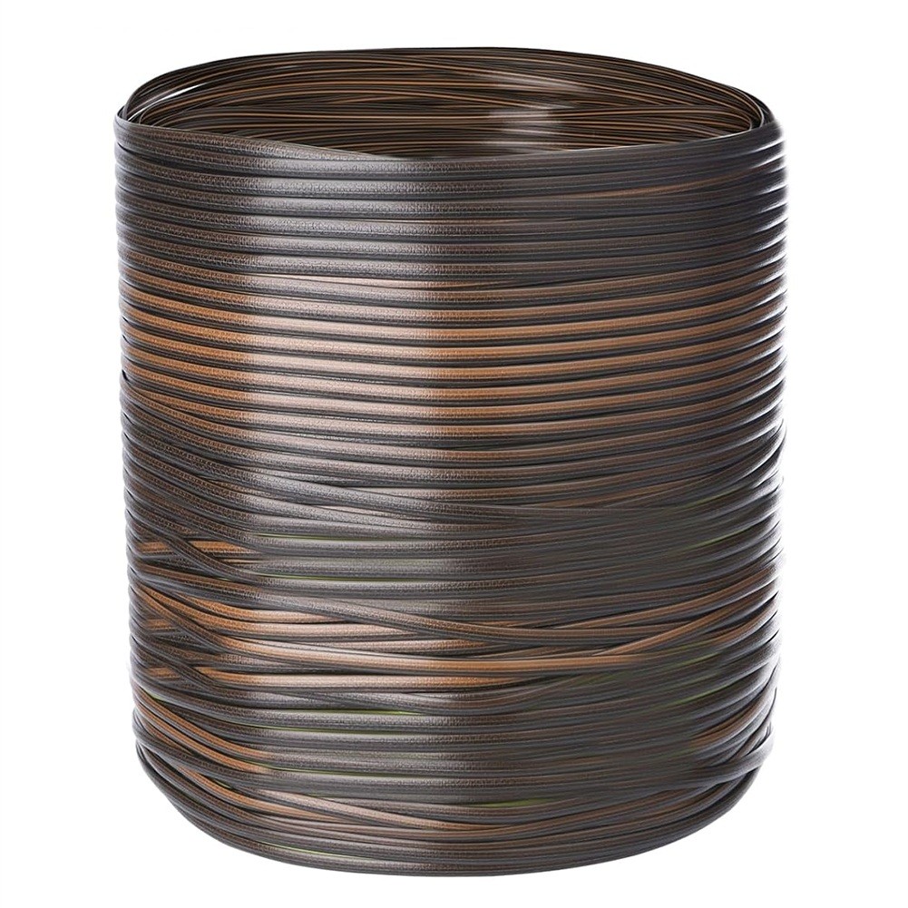 120 Ft Wicker Repair Kit, Plastic Wicker Repair Supplies, Gradient Dark9779