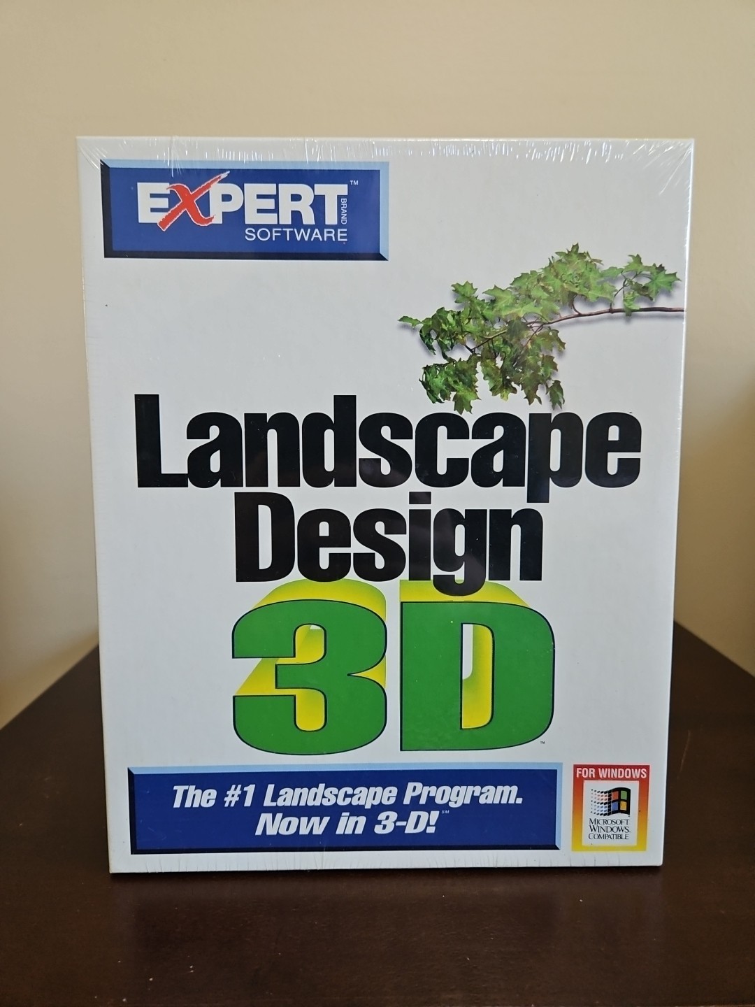 Vtg 1994 Brand New Sealed Landscape Design 3D CD-ROM Expert Software Windows 3.1