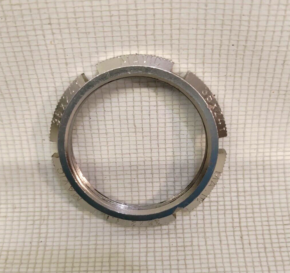 Mavic bottom bracket adjustable cup lockring 36x24T Italian threaded